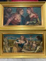 École italienne (XVIII) - Matrone romane e Maria Maddalena, Antiek en Kunst