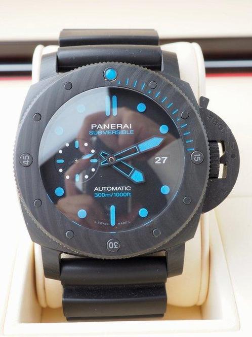 Panerai - Submersible Carbontech - PAM01616 - Heren -, Handtassen en Accessoires, Horloges | Heren