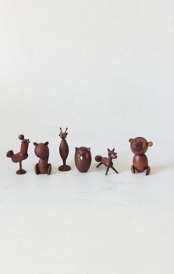 Hout - Senshukai Royal Pet Vintage Houten Dieren - Shwa