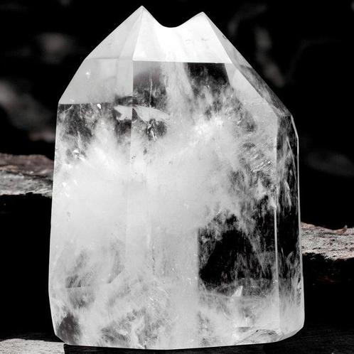Les Tours Jumelles - Quartz Cristal à Point Double -, Verzamelen, Mineralen en Fossielen