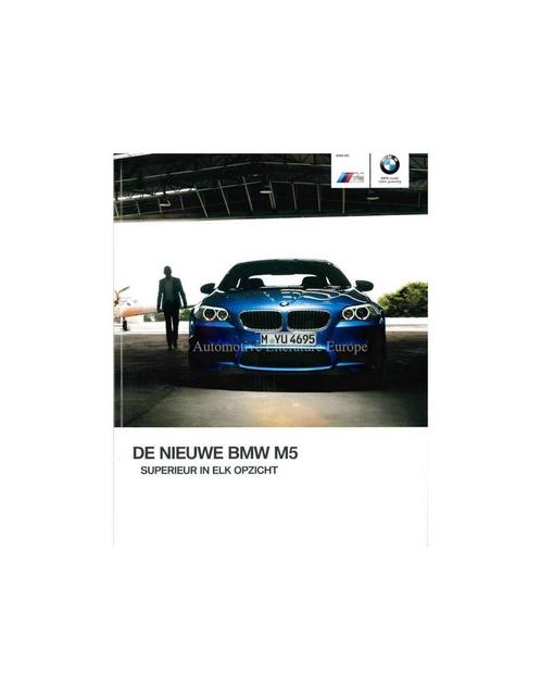 2012 BMW M5 BROCHURE NEDERLANDS, Livres, Autos | Brochures & Magazines