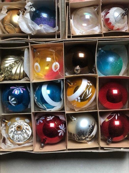 Kerstballen (36) - Glas - Oude ballen, Diversen, Kerst