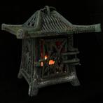 Lantaarn - Prachtige gietijzeren Japanse lantaarn tempel met