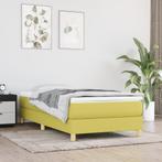 vidaXL Bedframe stof groen 90x200 cm, Huis en Inrichting, Slaapkamer | Bedden, Verzenden, Nieuw