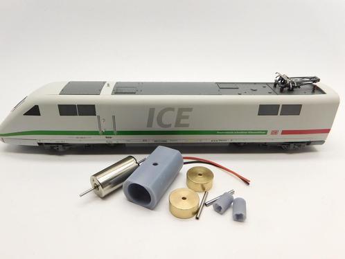 micromotor TTI003C ombouwset voor  Tillig ICE, BR 401, Hobby & Loisirs créatifs, Trains miniatures | Échelles Autre, Envoi
