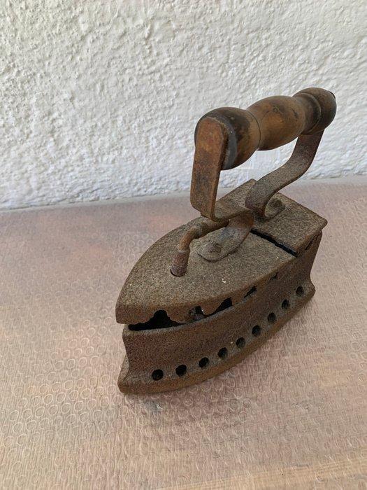 Decoratief ornament - Italië - Ijzeren strijkijzer, Antiek en Kunst, Curiosa en Brocante