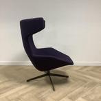 Tweedehands Moroso Take A Line For A Walk fauteuil, paars, Huis en Inrichting, Gebruikt, Stof