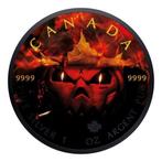 Canada. 5 Dollars 2023 Mad Pumpkin - Black Platinum 24k, 1