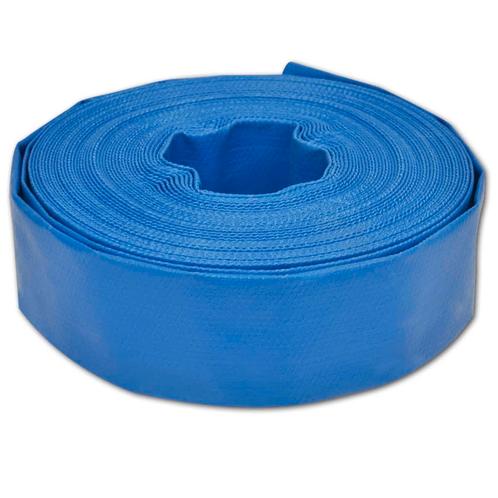 vidaXL Slang plat 1,5 100 m PVC, Doe-het-zelf en Bouw, Sanitair, Nieuw, Verzenden
