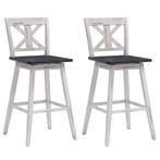 Tweedekans | Coast Bar Stool 2 Set Vintage Bar -stoelen met, Huis en Inrichting, Stoelen, Ophalen of Verzenden, Nieuw