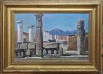 Scuola napoletana (XIX) - Pompei, Tempio di Apollo, Antiek en Kunst