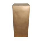 TM Sokkel zuil mat goud 35 x 35 x 110 CM, Verzenden, Nieuw