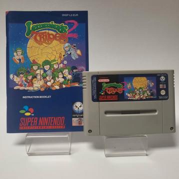 Lemmings 2 Tribes SNES, Games en Spelcomputers, Games | Nintendo Super NES, Ophalen of Verzenden, Zo goed als nieuw