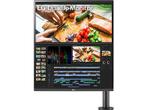 LG Monitor Ergo Dualup 28mq780-b 27.6 Sdqhd, Computers en Software, Monitoren, IPS, Verzenden, Nieuw, DisplayPort