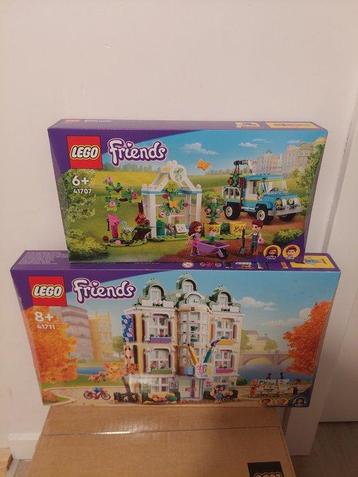 Lego Set - Friends - Bomenplantwagen + Emmas Kunstschool beschikbaar voor biedingen