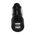 Dual USB Autolader - 5V/2.1A - 12/18V - Zwart, Auto-onderdelen, Accu's en Toebehoren, Nieuw