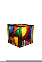 ADM - Lamp - Glas-in-lood - Cubo Kandinsky, Huis en Inrichting, Nieuw