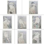 Toshusai Sharaku Ukiyoe Acht beroemde werken-serie III