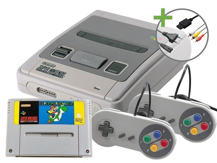 Super Nintendo Starter Pack - Double Value Edition of Super, Consoles de jeu & Jeux vidéo, Consoles de jeu | Nintendo Super NES