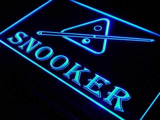 Snooker pool biljart neon bord lamp LED verlichting reclame, Huis en Inrichting, Lampen | Overige, Nieuw, Verzenden