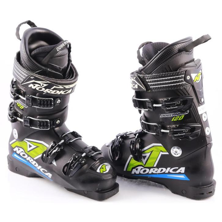 40,5 41 skischoenen NORDICA DOBERMANN 120, servolock, black,, Sport en Fitness, Skiën en Langlaufen, Verzenden