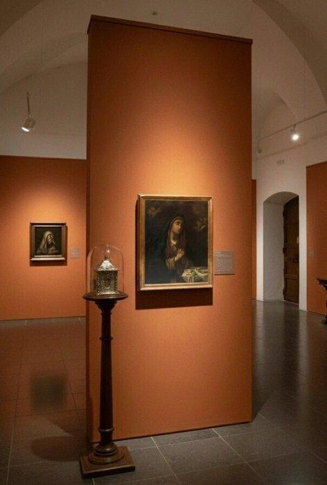 École Andalouse (c. 1700) - Mater Dolorosa, Antiek en Kunst, Kunst | Schilderijen | Klassiek