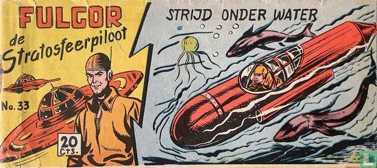 Fulgor - Strijd onder water - 1954, Livres, BD, Envoi