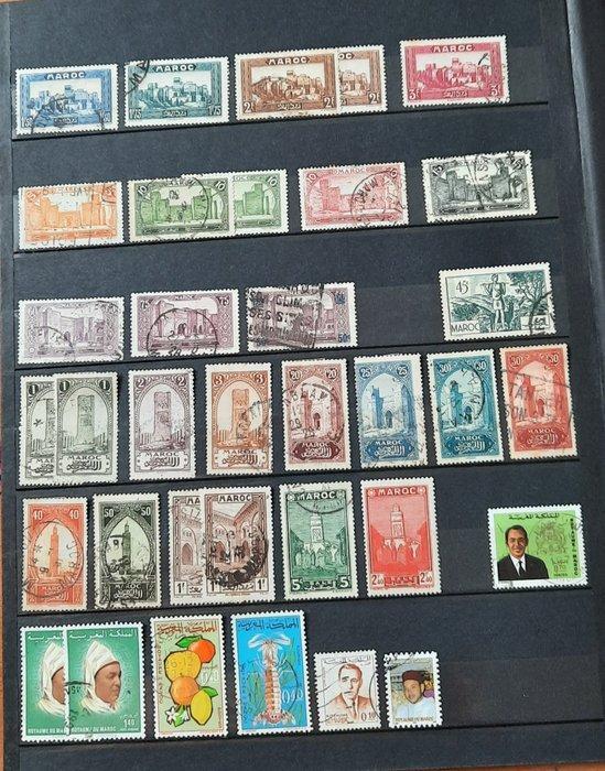 Marokko, Algerije, Tunesië, Madagaskar, Togo, Frans-Guyana,, Timbres & Monnaies, Timbres | Amérique