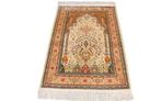 Signed Semi-Antique Silk Hereke Carpet with ~1 Mio. Knots/m², Nieuw