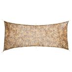 vidaXL Camouflagenet met opbergzak 409x206 cm zandkleurig, Sport en Fitness, Schietsport-accessoires, Verzenden, Nieuw