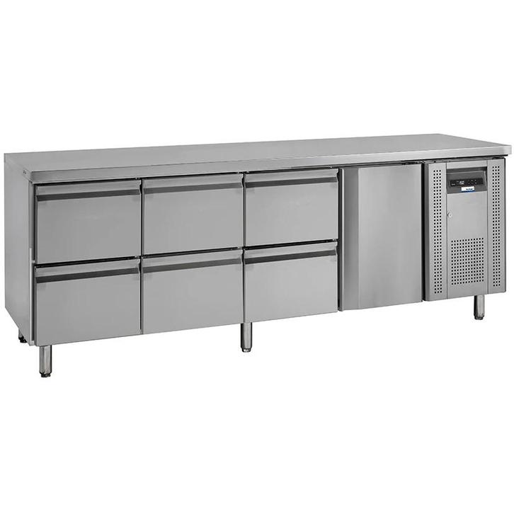 Koelwerkbank | COOL-LINE | 553L | 1 Deur + 6 Laden (1/1 GN), Zakelijke goederen, Horeca | Keukenapparatuur, Nieuw in verpakking