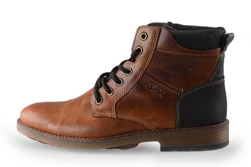 Rieker Veterboots in maat 40 Bruin | 5% extra korting, Kleding | Heren, Schoenen, Bruin, Zo goed als nieuw, Boots, Verzenden