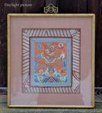 Une fine et rare broderie chinoise Dragon - Sans réserve -