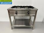 HCB RVS Pannenkoekenfornuis 2 branders 2 x 8 kW 90 cm GAS, Zakelijke goederen, Ophalen of Verzenden, Nieuw in verpakking