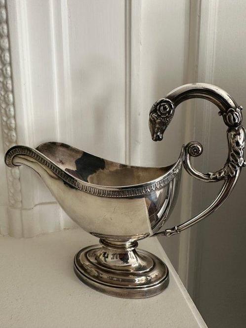 Saucière - Plaqué(e) argent, Antiek en Kunst, Antiek | Meubels | Stoelen en Sofa's