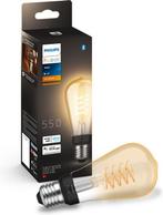 Philips Hue filament Edison lamp ST64 - warmwit licht -550, Ophalen of Verzenden