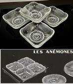 Verlys - Kom (4) - Les Anemones - Kristal, Antiek en Kunst
