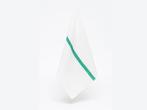 Veiling - 100x Keuken/Vaatdoek -  White/Green, Huis en Inrichting, Keuken | Textiel, Nieuw