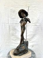 Su modello di Giovanni Varlese 1988-1932 Napoli - sculptuur,, Antiquités & Art, Antiquités | Céramique & Poterie