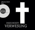 Verwesung (Hörbestseller)  Beckett, Simon  Book, Boeken, Gelezen, Simon Beckett, Verzenden