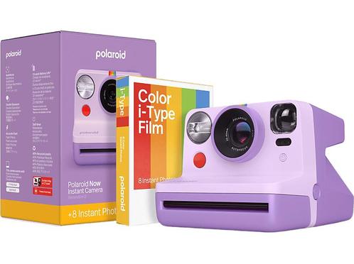 Polaroid -  Instant Camera Now Gen 2 Everything Box Paars, Audio, Tv en Foto, Fotocamera's Analoog, Polaroid, Nieuw, Polaroid