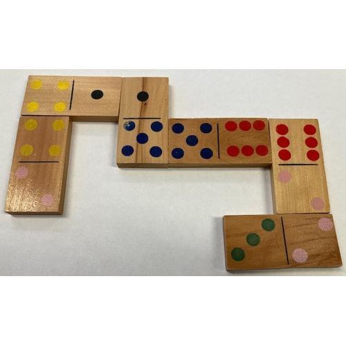 Domino in houten kist (24-delig), Boeken, Schoolboeken, Verzenden