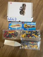 Lego Set - Ville - 60117 Familie Camper; 4643 Speedboot, Nieuw