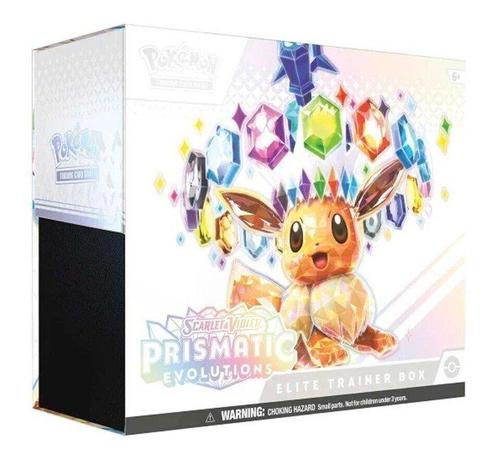 Pokémon Box - Prismatic Evolutions Elite Trainer Box -, Hobby en Vrije tijd, Verzamelkaartspellen | Pokémon