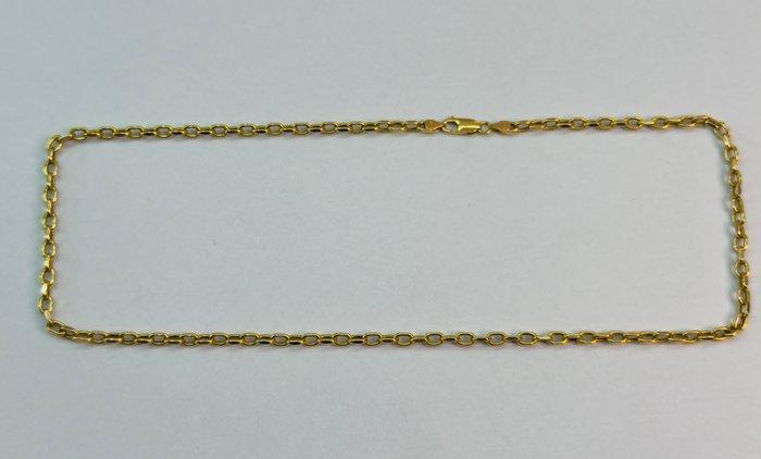 Ketting - 18 karaat Geel goud - Halsketting - 18 kt., Handtassen en Accessoires, Antieke sieraden