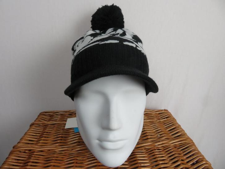 Green Lamb warme visor beanie - pompon nieuw winter, Kleding | Dames, Mutsen, Sjaals en Handschoenen, Nieuw, Verzenden