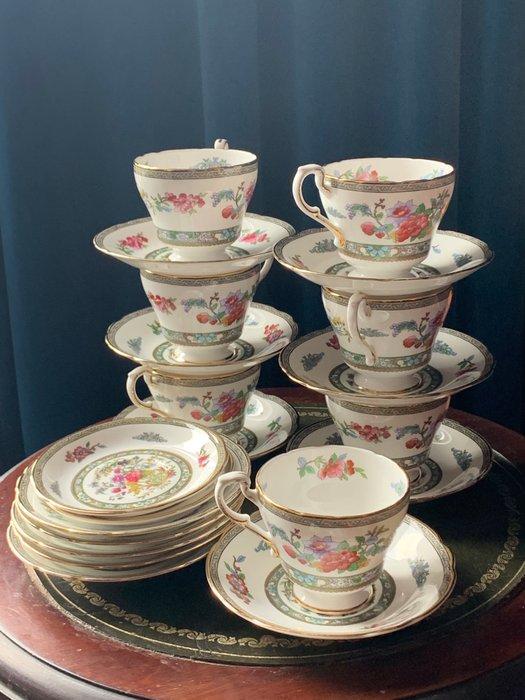 Paragon - Drinkservies (21) - Beenderporselein - Paragon,, Antiek en Kunst, Antiek | Meubels | Tafels