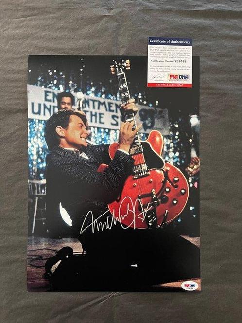 Back to the Future, Michael J. Fox (Marty McFly) - Signed in, Verzamelen, Film en Tv