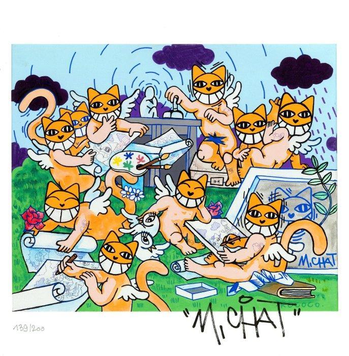M. Chat (Thoma Vuille) (1977) - M.Chat et ses maîtres, Antiek en Kunst, Antiek | Overige Antiek
