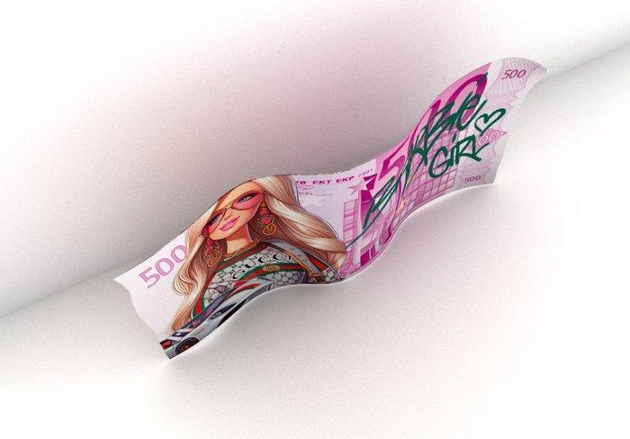 Taydna - Barbie girl 500€, Antiek en Kunst, Kunst | Designobjecten